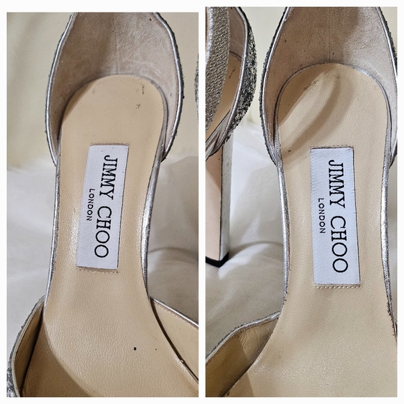 🩶 Jimmy Choo Heels $975 MSRP 🩶 - Picture 10 of 11